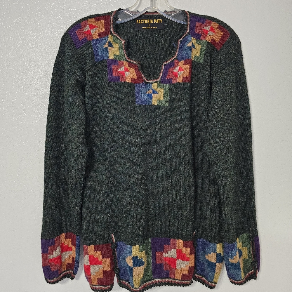 FACTORIA PATY Baby Alpaca Sweater – Size L